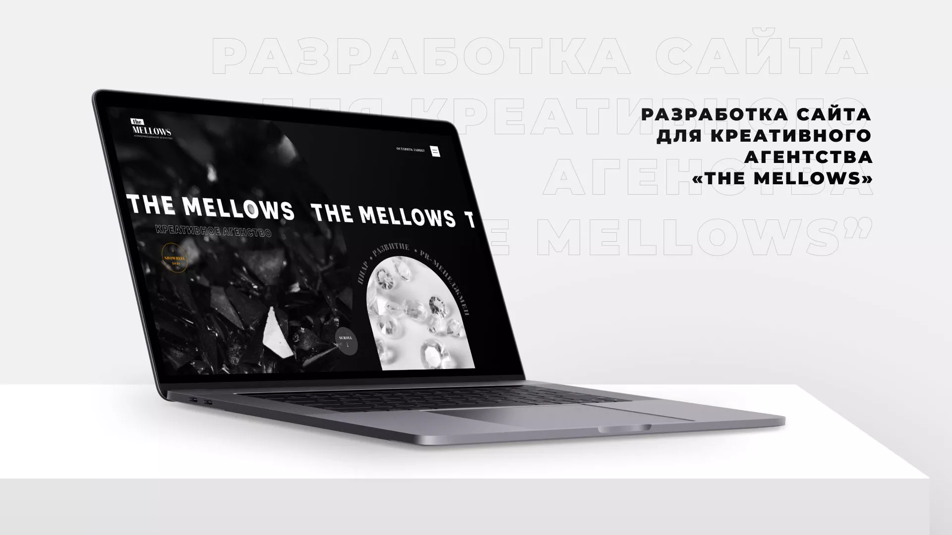 Разработка сайта креативного агентства «The Mellows» в Магнитогорске