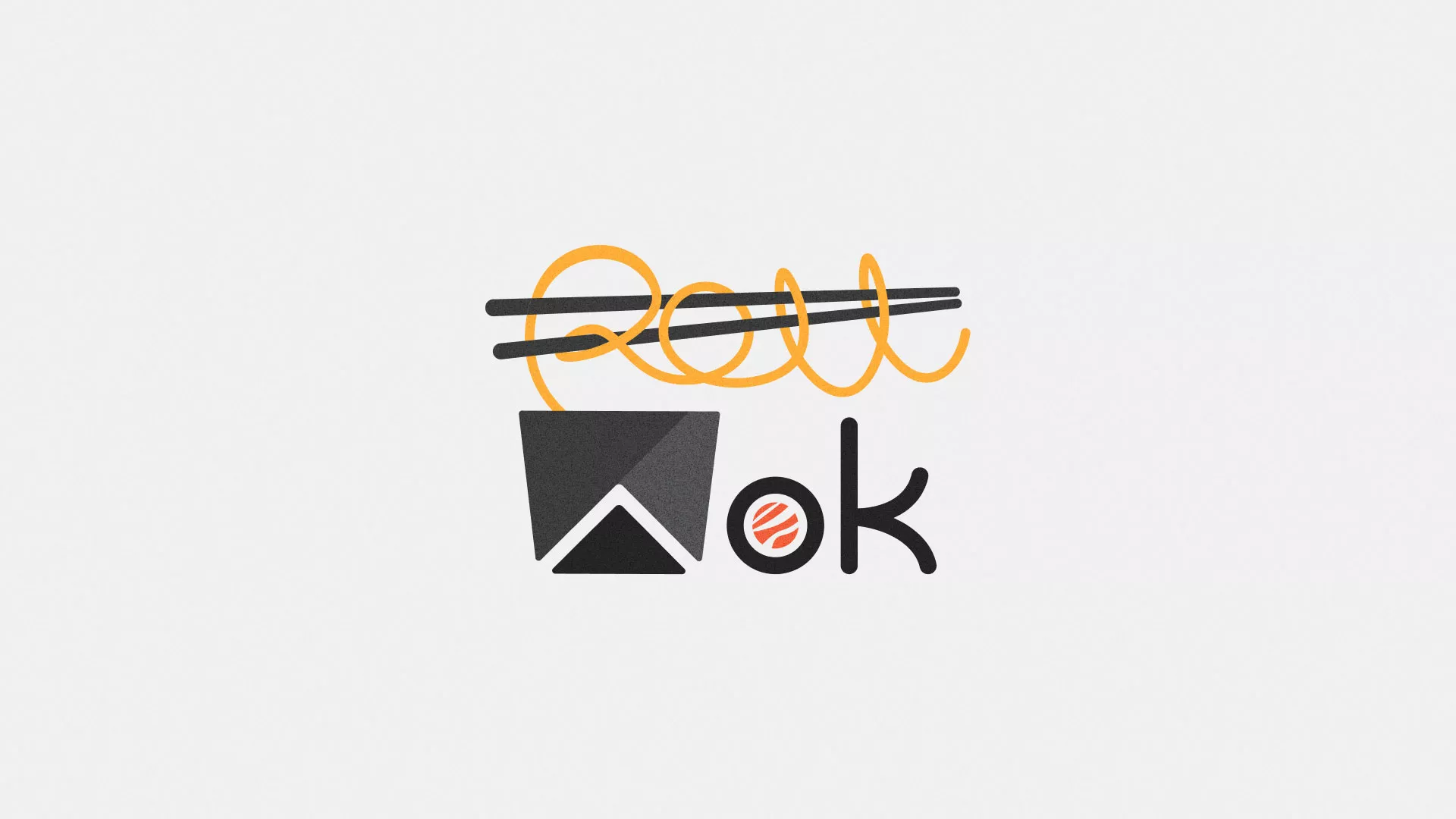 Разработка логотипа в Магнитогорске для суши-бара «Roll Wok Club» Разработка логотипа в Магнитогорске для суши-бара «Roll Wok Club»